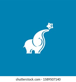Vector of elephant logo and icon