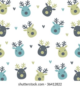 vector elk background design