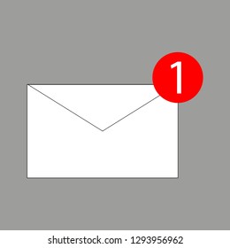 Vector email icon.