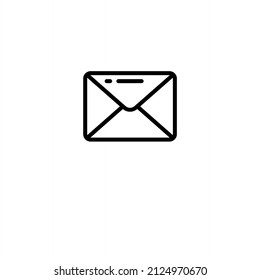 icono de correo electrónico vectorial Icono de correo. Firma el sobre. Ilustración vectorial. Icono de correo electrónico.