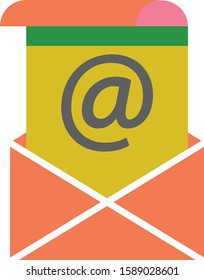 vector email marketing concept illustration