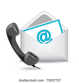 Vector e-mail and phone
