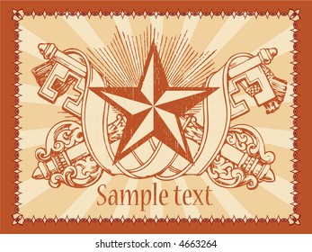 Vector emblem