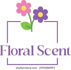 Vector emblem. Can be used for tea, oil, soap, cream, perfume and other things