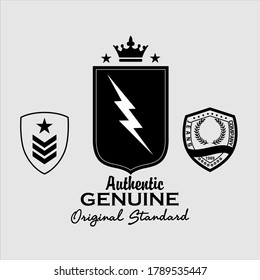 vector emblem collection for print tshirt , embroidery etc. 