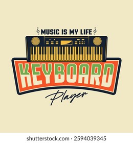 vector emblem design for music posters and t-shirts