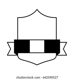 Vector emblem with Italy flag