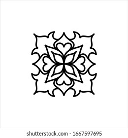 Vector emblem ornament. Elegant, classic elements. Can be used for jewelry, beauty and fashion industry. Great for logo, monogram, invitation, flyer, menu, brochure, background, or any desired idea. 