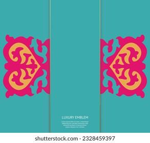 Vector emblems. Elegant, classic floral elements. Can be used for jewelry, beauty and fashion industry. Great for logo, monogram, invitation, flyer, menu, brochure, postcard, background. Vector EPS10.