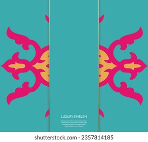 Emblemas vectoriales. Elementos florales clásicos y elegantes. Se puede usar para la joyería, la belleza y la industria de la moda. Ideal para logotipo, monograma, invitación, volante, menú, folleto, postal, fondo. EPS10 vectores.