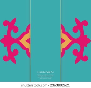 Vector emblems. Elegant, classic floral elements. Can be used for jewelry, beauty and fashion industry. Great for logo, monogram, invitation, flyer, menu, brochure, postcard, background. Vector EPS10.