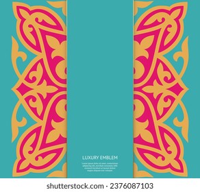 Vector emblems. Elegant, classic floral elements. Can be used for jewelry, beauty and fashion industry. Great for logo, monogram, invitation, flyer, menu, brochure, postcard, background. Vector EPS10.