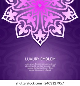 Emblemas vectoriales. Elementos florales clásicos y elegantes. Se puede usar para la joyería, la belleza y la industria de la moda. Ideal para logotipo, monograma, invitación, volante