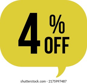 Vector emblems sale tags, discount percentage.