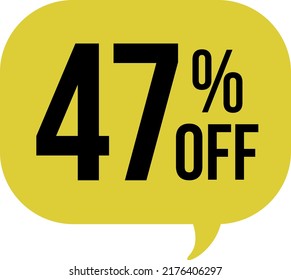 Vector emblems sale tags, discount percentage.