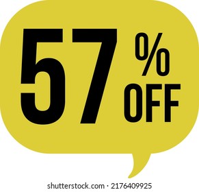 Vector emblems sale tags, discount percentage.
