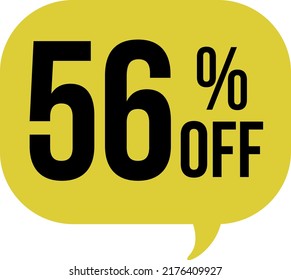 Vector emblems sale tags, discount percentage.
