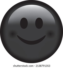 Vector emoji. Sad Face. Sad Face Emoji. Cute emoticon isolated on white background.