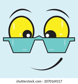 Vector Emoji Sticker Design for Twitch Media Platform
