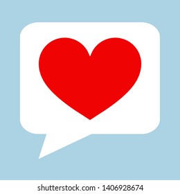 Vector Emoji, yellow face, showing emotion, love On valentine's day