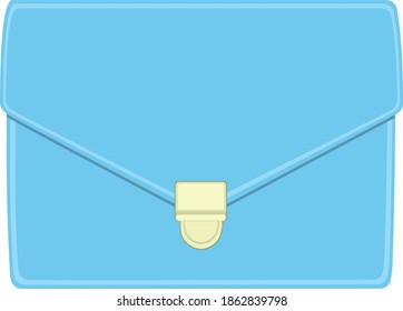 Vector emoticon illustration of a wallet