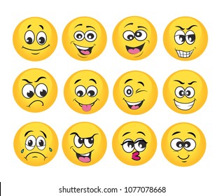 Funny Cartoon Faces High Res Stock Images Shutterstock