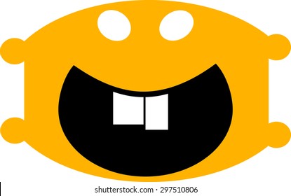 Vector of Emotions on  facial 