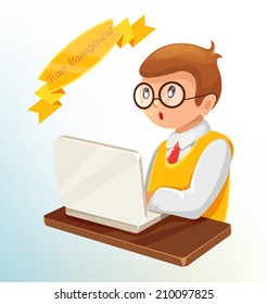 Vector Employment Concept Flat Style