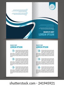 Set Minimalist Flyer Template Design Simple Stock Vector (Royalty Free ...