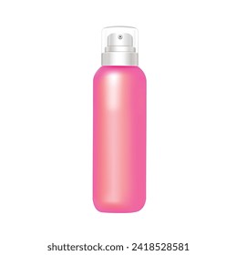 vector empty clear cosmetics bottles jars tubes sprays dispensers for beauty.