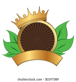 Vector empty mark. For awards and other