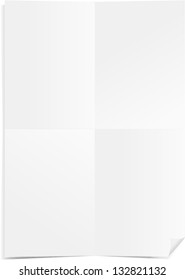 vector empty paper - Separate layers for easy editing