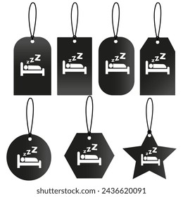 Vector empty price tags.Template of price tags, labels, tags png.