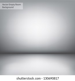 Vector empty room background