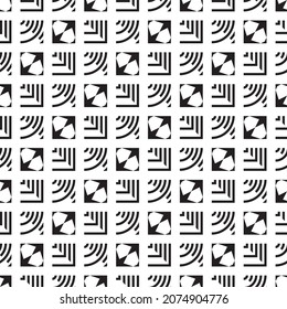 Vector endless monochrome pattern of symbols of European football team competitions on a white background. Soccer illustration.