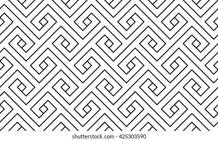 Vector. Endless stylish seamless pattern. Template for design textile, backgrounds, wrappers, package, wallpaper