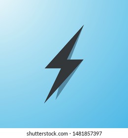 vector energy icon lightning sign