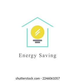  Icono de ahorro de energía de vectores