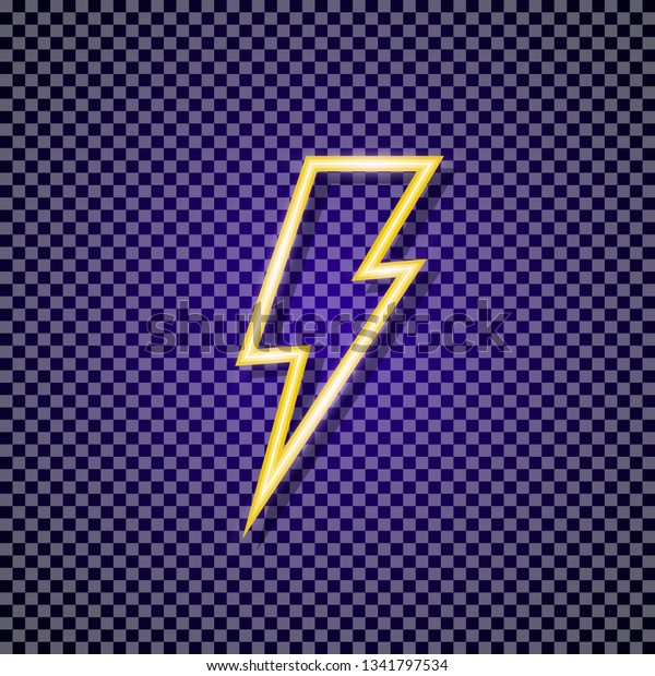 Vector energy\
symbol for electric power icon, lightning bolt, charged car\
station, wireless charging, ui, poster, t shirt. Thunder symbol.\
Storm pictogram. Flash light sign. 10\
eps