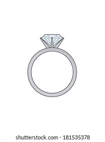 Vector Engagement Ring