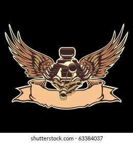 Vector engine with wings