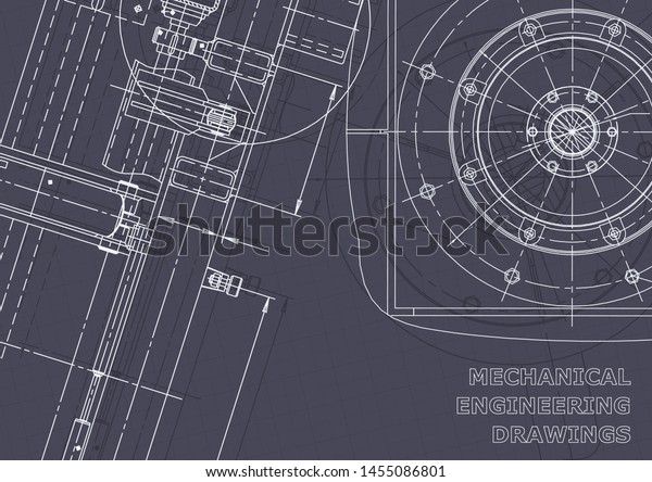 Vector engineering illustration. Cover, flyer,\
banner, background