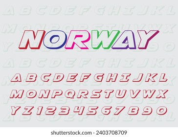 Letras inglesas vectoriales Mayúsculas Todos los alfabetos