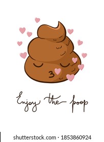 Vector Genießen Sie das komische Pop-Angebot für Druckplakate. Emoji mit Herzen küssen.