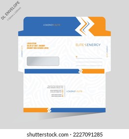 vector envelope design for any company use
