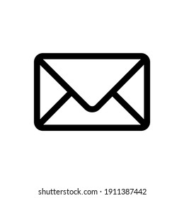 Vector Envelope Icon, Email Or Incoming Message