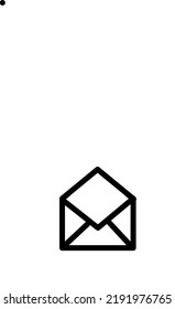 Vector envelope with whit backround 