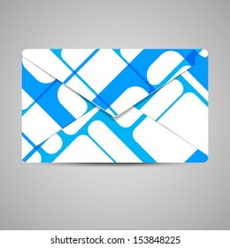 Vector envelope for your design, abstract Illustration.