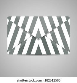 Vector envelope for your design, abstract Illustration.