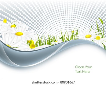 vector environmental background with  copy space